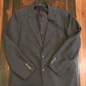 Grey Mens Suit jacket by Corbin 43R